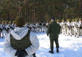 Lietuvos kariuomenės vadas lankėsi karinio mokymo padaliniuose, dislokuotuose vidurio Lietuvoje - 1