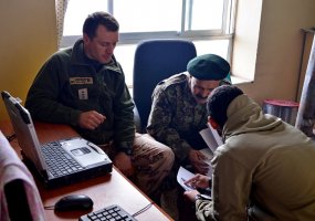 Operacijų koordinavimo centre Goro provincijos saugumo pajėgos dalijasi patirtimi - 3