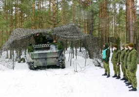 Sausumos pajėgų Juozo Lukšos mokymo centre baigėsi šarvuočio M 113 vado kursas - 1