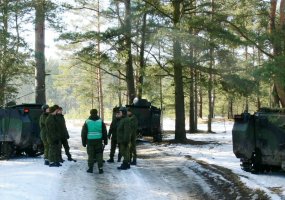 Sausumos pajėgų Juozo Lukšos mokymo centre baigėsi šarvuočio M 113 vado kursas - 5
