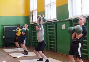 Įvyko Lietuvos kariuomenės svarsčių kilnojimo čempionatas - 1