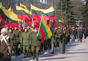 Šiaulių įgula minėjo Lietuvos nepriklausomybės atkūrimo dieną - 1