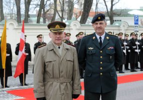 Lietuvoje lankėsi Danijos Karalystės kariuomenės vadas - 5