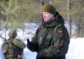 Pusmetį budėti ruošiasi ES kovinei grupei priskirti Lietuvos kariai  - 5