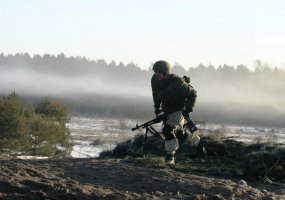 Birutės batalione vyko būrių ataskaitinės lauko taktinės pratybos - 6