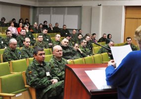Šv. Velykas drauge paminėjo trys kaimyniniai kariuomenės štabai - 3