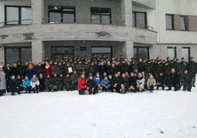 Gedimino štabo batalione vyko mokinių būrių rikiuotės konkursas - 3