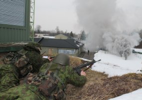 Karmėlavoje vyko karinių oro operacijų, pajėgų apsaugos ir logistikos personalo mokymai - 2