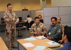 Operacijų koordinavimo centro patarėjų grupė tobulina įgūdžius NATO mokymuose  - 4