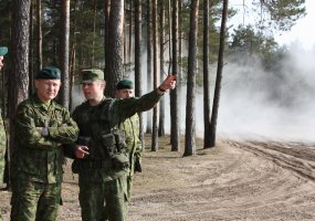 Lietuvos kariuomenės vadas lankėsi Ruklos įguloje dislokuotuose padaliniuose - 1