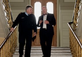 Krašto apsaugos ministras lankėsi Karinių oro pajėgų štabe - 1