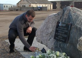 Paminėtos 4-osios j. psk. Artūro Bielskio žūties metinės - 4