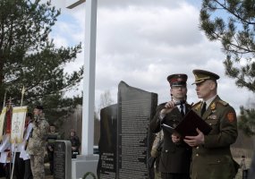 Lietuvos kariuomenės vadas dalyvavo Lietuvos partizanų pagerbimo ceremonijoje Latvijoje - 4