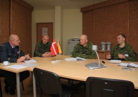 Sausumos pajėgų  štabe lankėsi Danijos Karalystės gynybos atašė - 2