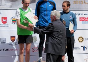 Kariai dalyvavo S. Dariaus ir S. Girėno skrydžio per Atlantą metinėms skirtame bėgime - 2