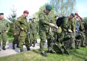 Juozo Vitkaus inžinerijos batalione apsilankė Lietuvos kariuomenės vyriausiasis puskarininkis   - 2