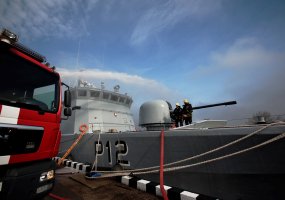 Klaipėdoje vyko bendri Karinių jūrų pajėgų karo laivų flotilės ir Klaipėdos apskrities... - 3