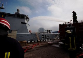Klaipėdoje vyko bendri Karinių jūrų pajėgų karo laivų flotilės ir Klaipėdos apskrities... - 4