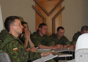 Baigėsi Sausumos pajėgų nekinetinių pajėgumų pratybos „Pasitikėjimas-13“  - 4