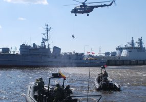 Laivo šturmu baigėsi tarptautinės specialiųjų operacijų pajėgų pratybos - 1