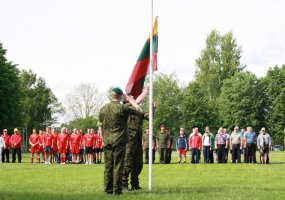 Lietuvos ir Latvijos jėgos struktūrų sporto žaidynės Mindaugo batalione - 1