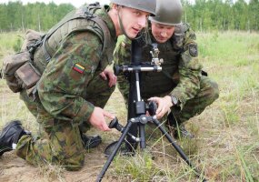 Sausumos pajėgų Juozo Lukšos mokymo centre vyko 60 mm minosvaidžio minosvaidininko kursas - 1