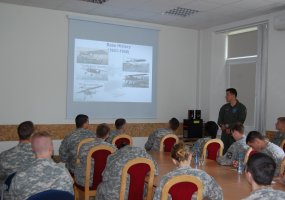 JAV kariūnai lankėsi KOP Aviacijos bazėje - 1