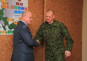 Defence Attaché of the Kingdom of Denmark paid a visit to the Lithuanian Land Force Headquarters  - 3