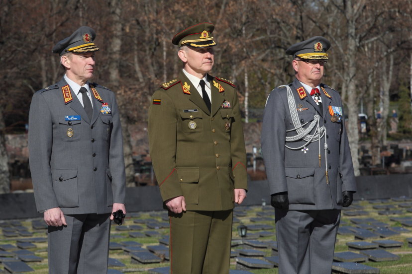 Chief of Defence of Lithuania continues his visit in Finland 