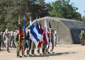 Multinational exercise “Saber Strike 2013” began in Pabradė by an opening ceremony - 6
