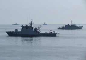 Laivas N42 „Jotvingis“ dalyvauja tarptautinėse karinėse pratybose „Baltops 13“ - 2