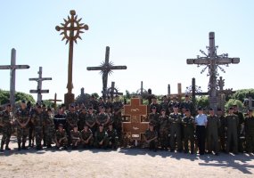 Prancūzijos ir Lietuvos karinių oro pajėgų karių piligriminis žygis - 6