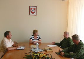 Sausumos pajėgos aktyvina bendradarbiavimą su Vilniaus rajono savivaldybe - 1