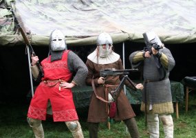 Birutės motorizuotojo pėstininkų bataliono kariai dalyvavo archainės kultūros festivalyje  - 5