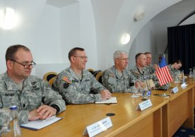 Commander of the Pennsylvania National Guard met with Chief of Defence of Lithuania and paid a... - 1