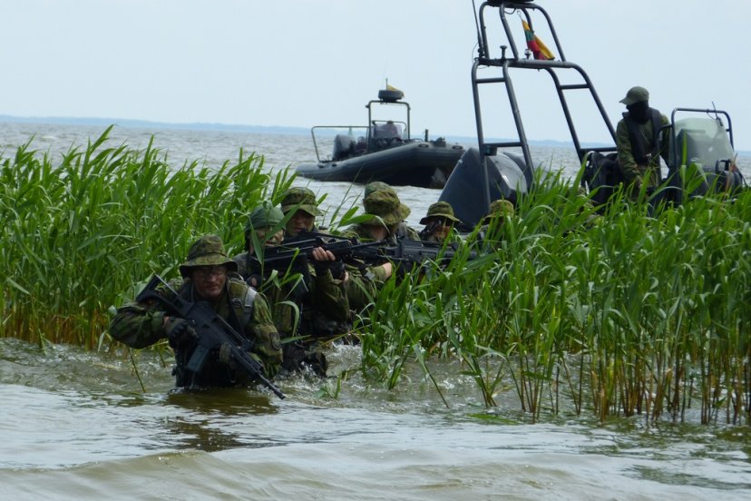 Lauko taktinės žvalgų pratybos „Bendradarbiavimas - 2013“