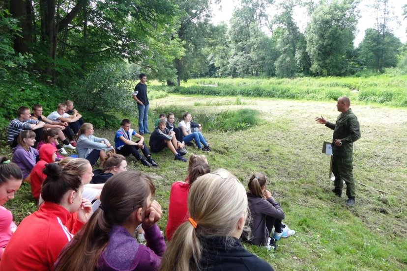 Lietuvos kariuomenės mokyklos kariai - edukacinėje vasaros stovykloje „Kaip atrasti save?“ 