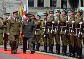 Lietuvos ir Gruzijos kariuomenių vadai aptarė tolesnį bendradarbiavimą tarptautinėse operacijose - 2