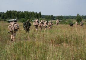 Birutės batalione vyksta rezervo karių mokymų baigiamosios pratybos - 3