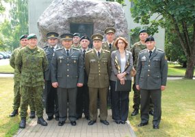 Lithuanian and Georgian Chiefs of Defence discussed further cooperation in multinational operations - 4