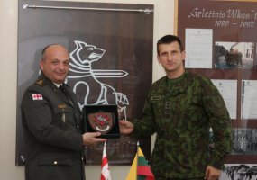 Lithuanian and Georgian Chiefs of Defence discussed further cooperation in multinational operations - 5