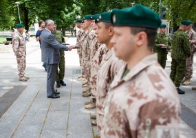 Lithuanian military formally deployed to the EU operation off the Somali coast - 3