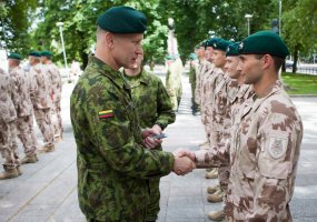 Lithuanian military formally deployed to the EU operation off the Somali coast - 4