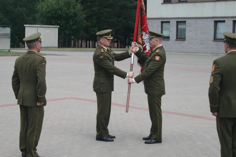 Gedimino štabo batalionui pradėjo vadovauti plk. ltn. Darius Adomaitis