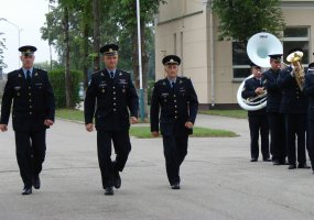 Oro gynybos batalionui pradėjo vadovauti majoras Vitalijus Sadrejevas - 1
