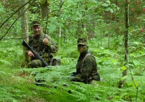Lauko pratybose dalyvavo Plungės ir Skuodo kariai savanoriai - 1