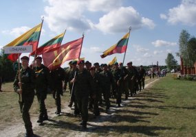 Sugrįžo piligriminiame žygyje dalyvavusi Sausumos pajėgų karių delegacija  - 4