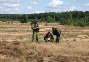 105 mm haubicos M50 skyriaus karių rengimas Sausumos pajėgų Juozo Lukšos mokymo centre  - 3