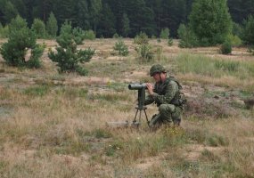 105 mm haubicos M50 skyriaus karių rengimas Sausumos pajėgų Juozo Lukšos mokymo centre  - 4