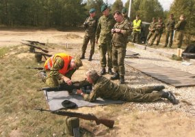 Į Sausumos pajėgų Juozo Lukšos mokymo centrą buvo atvykusi kolegų iš Lenkijos delegacija - 3